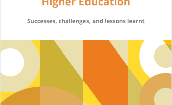 OER initiatives in higher education report cover