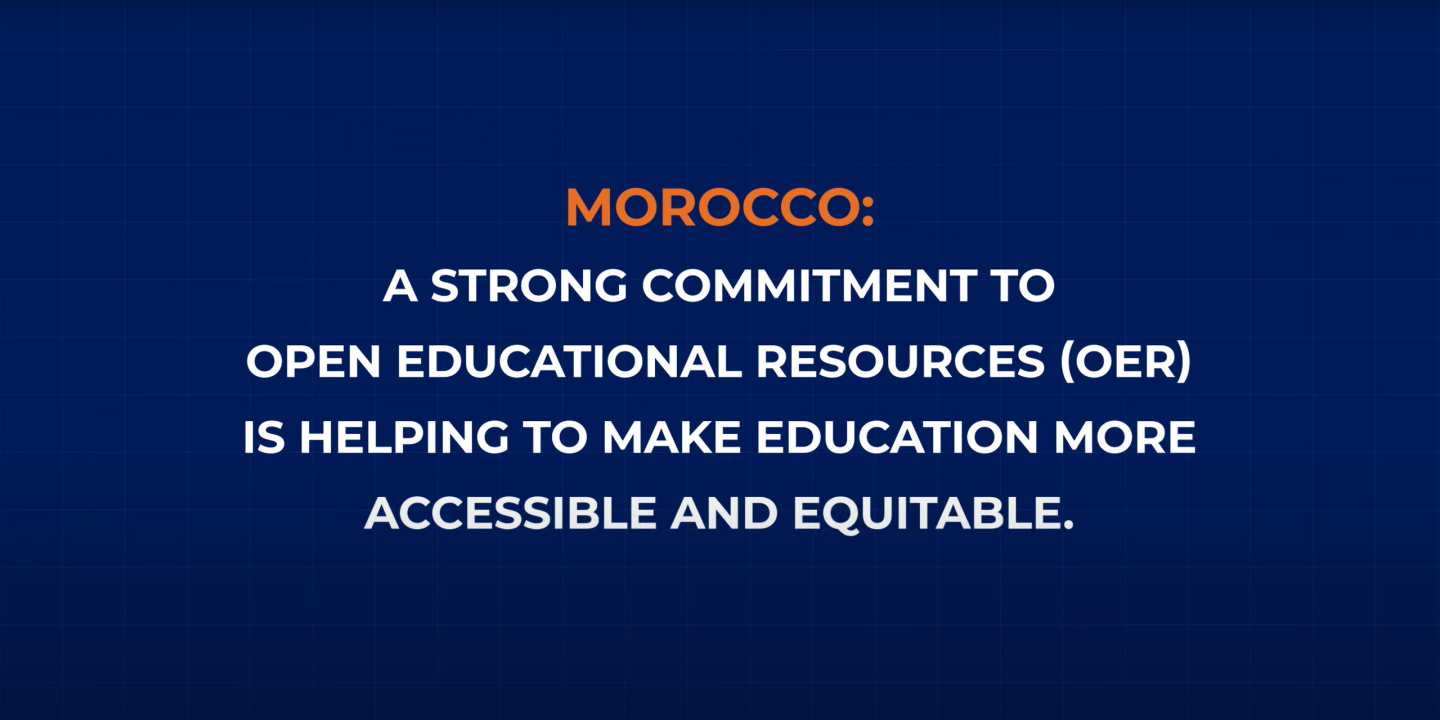 Morocco Drives Equitable Education with Open Educational Resources (OER)