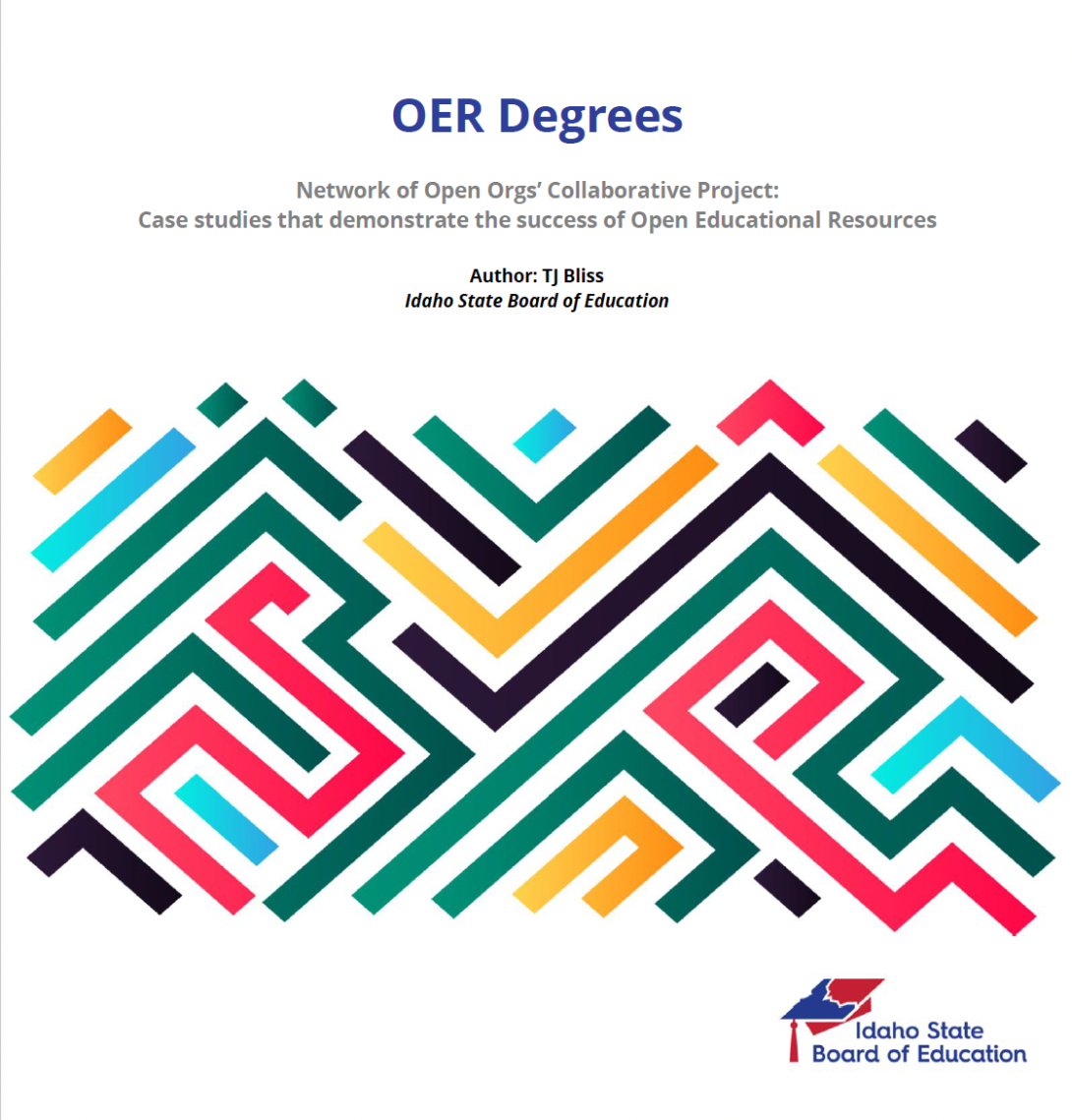 OER Degrees Case Study Cover